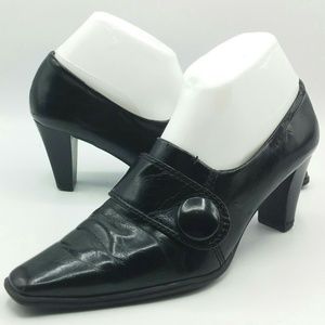 Liz Claiborne 7.5 Loafer Pump Snip Toe Career LULU